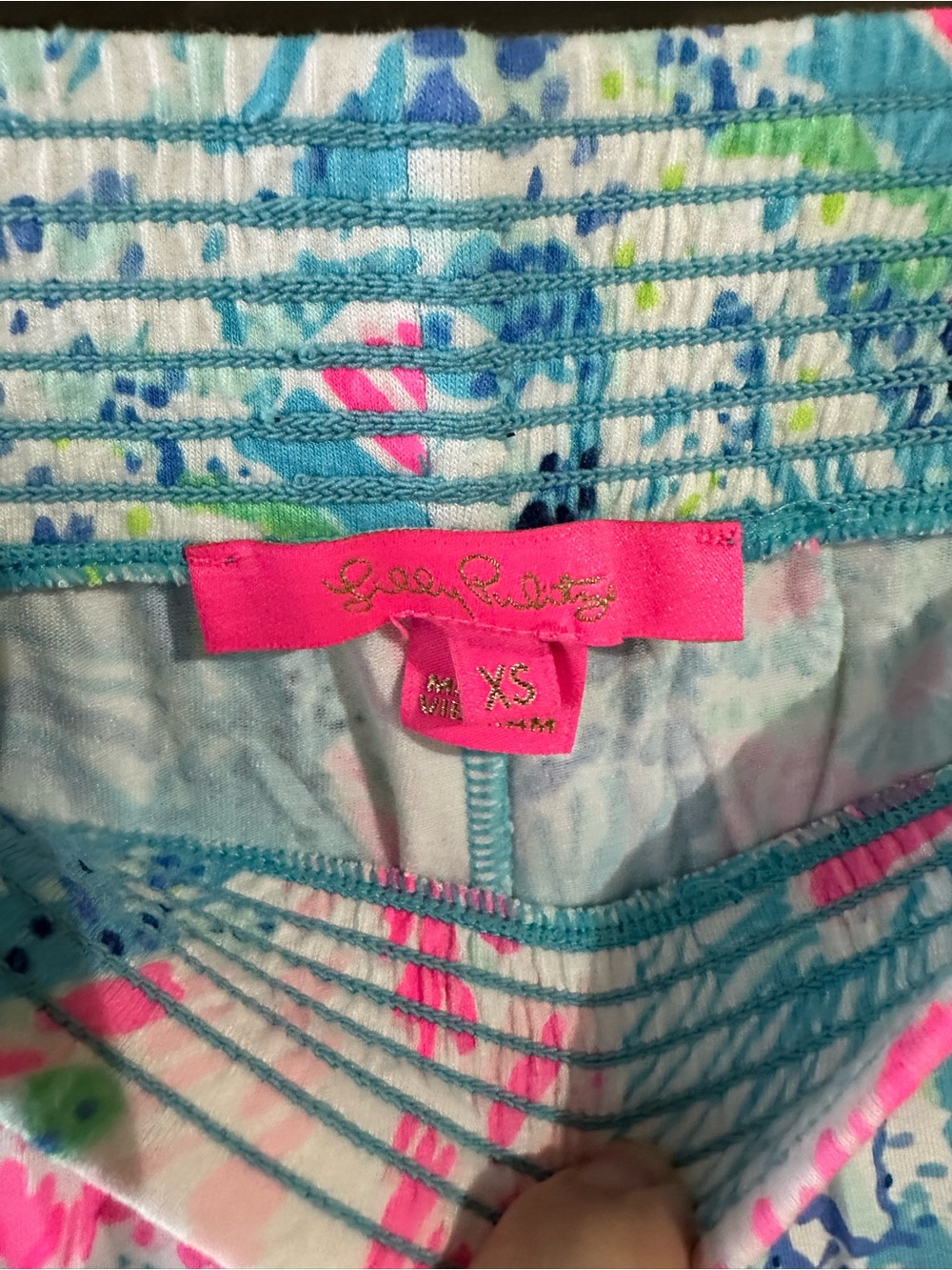 Lilly Pulitzer knit beach palazzo pant - Picture 3 of 3